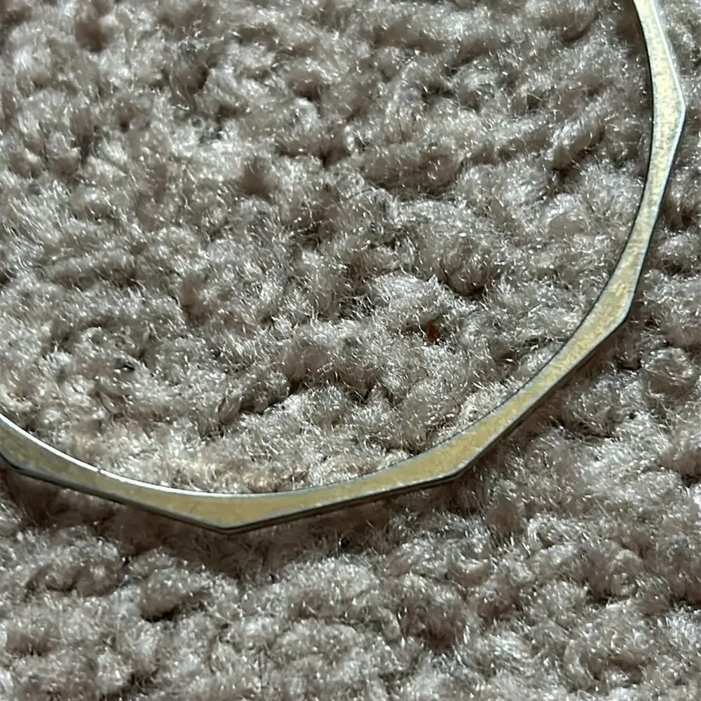Women’s vintage dainty gold tone geometrical bangle bracelet‎ one size